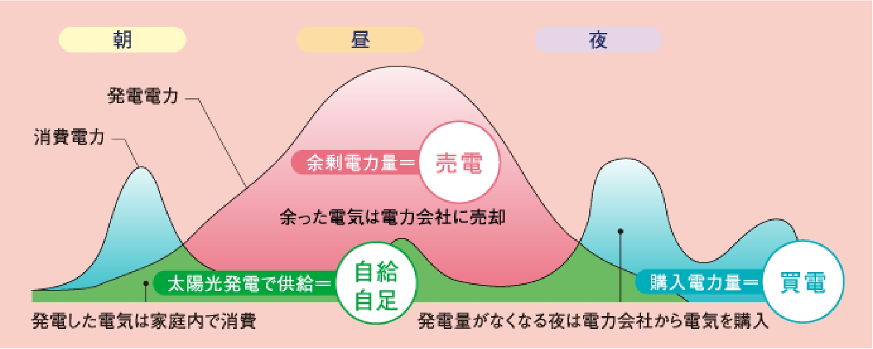 太陽光発電なら光熱費を削減！売電で家計にも貢献します。